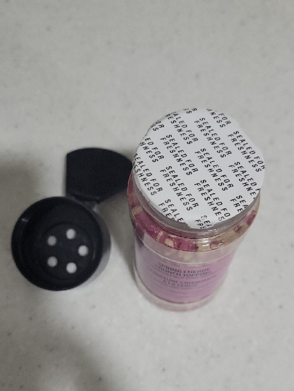 Starbucks Spring Cherry Crunch Topping - Pink - Picture 2 of 3